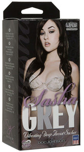 Doc Johnson Sasha Grey Vibrating Deep Throat Sucker Stroker