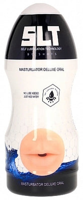Self Lubrication Masturbator Deluxe Flesh Oral