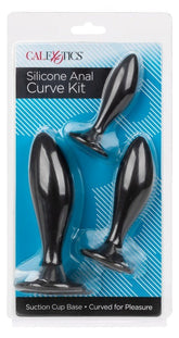 California Exotics Silicone Curve Anal Plug Kit