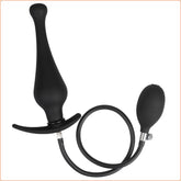 Silicone Expand Inflatable Dildo Anal Plug