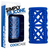 Simply Silicone Cock Cage Sky Blue