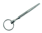 Urethral Stretching Solid Penis Plug With Glans Ring
