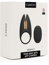 Svakom Winni 2 App Controlled Vibrating Male Cock Ring