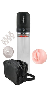 Travel Pump Kit Clear Genital Enlarger