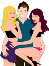 Pipedream Travel Size Instant Threesome Sex Doll
