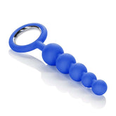 CalExotics Up Ride It Up! Silicone Anal Beads Blue
