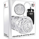 Adam & Eve Vibrating & Sucking Pleasure Stroker