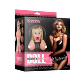 Victoria Horny Blonde Boobie Doll