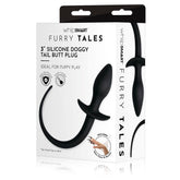 WhipSmart Furry Tales - Unleash Your Wild Side with 3-Inch Doggy Tail Plug