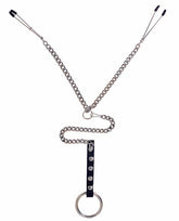 Y-Style Adjustable Tweezer Clamps With Cock Ring