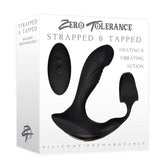 Zero Tolerance Strapped & Tapped Prostate Vibrator Black