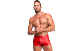 Noir Handmade Sexy Mens Red Ignite Shorts