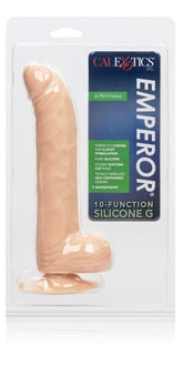 CalExotics Emperor 10 Function Silicone G Dong Flesh