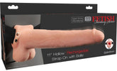 Fetish Fantasy 11 inch Rechargeable Hollow Strap-On