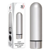 Adam & Eve Rechargeable Silver Metal Bullet