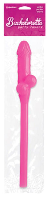 Pipedream Bachelorette Party Jumbo Sucking Straw 11 Inches