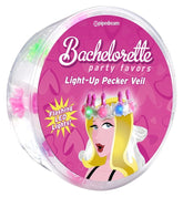 Pipedream Bachelorette Party Favors Light-Up Pecker Veil