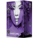 Bad Romance Translucent Handcuffs with Black Stripes