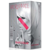 Bad Romance Translucent Slave Collar with Metal Nails