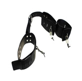 BDSM Gear Leather Cuffs & Collar
