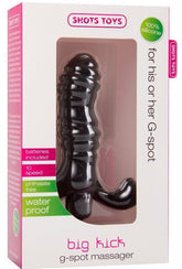 Big Kick G-Spot or P-Spot Massager Black