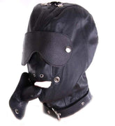 Bondage Hood With Dildo Gag