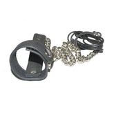 Cock & Ball Ring with Leather Lead