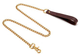 Coco de Mer Brown Leather Lead