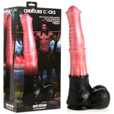Creature Cocks Giant Centaur Dildo - Ribbed Pleasure, Suction Cup Base