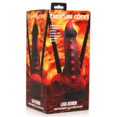 Creature Cocks' Scorching Lava Demon Dildo - Ignite Your Fantasies