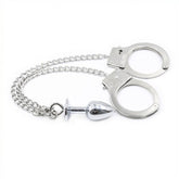 Bondage Bliss - Luxurious Cuffs and Butt Plug Set