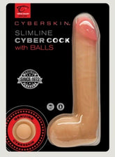 Cyberskin Slimline Cyber Cock with Balls