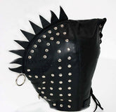 Cyclops Leather Bondage Spiked Hood