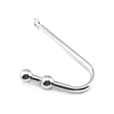 Double Ball Steel Anal Hook