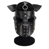 Double Color Dog Bondage Hood