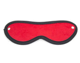 Downy Fetish Play Blindfold Black And Red