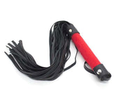 Downy Fetish Play Whip Black And Red