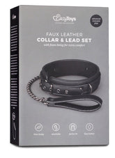 Easytoys Fetish Collar with Leash