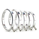 ElectraStim Electro Metal Cock Rings Set of 5