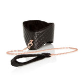 CalExotics Entice BDSM Play Posture Collar with Leash