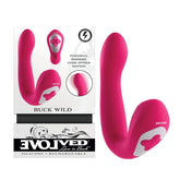 Evolved Buck Wild Flicking Vibrator - Tap, Thump, and Come-Hither for Wild Delight