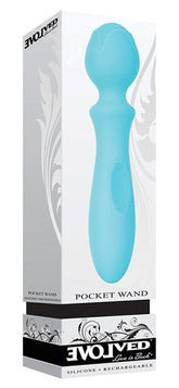 Evolved Pocket Vibrating Silicone Body Wand