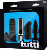 Excellent Power Tutti Rechargeable SIlicone Sex Toy Kit