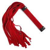Handcrafted Suede Pleasure - Hell's Couture Fetish Factory Flogger