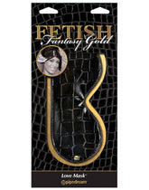 Pipedream Fetish Fantasy Gold BDSM Play Love Mask