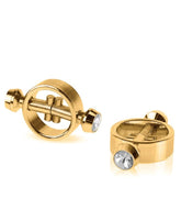 Pipedream Fetish Fantasy Gold Magnetic Womens Nipple Clamps