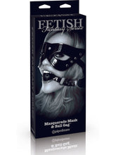 Fetish Fantasy Limited Edition Masquerade Mask and Ball Gag