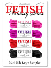 Fetish Fantasy 4 Piece Mini Silk Bondage Rope