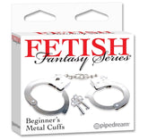 Fetish Fantasy Series Beginners Bondage Metal Cuffs