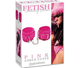 Fetish Fantasy Series BDSM Play Pink Ankle Cuffs